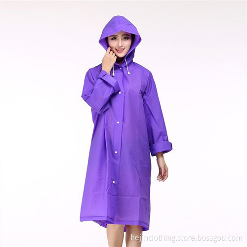 ISO9001 waterproof pvc adult rainwear